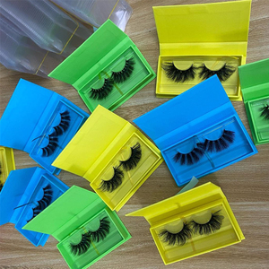 <span class=keywords><strong>Faux</strong></span> <span class=keywords><strong>cils</strong></span> en fibre synthétique, effet 3D, aspect œil de chat, réutilisables, 100 % faits à la main et sans cruauté animale - Product Image 2