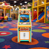 Mesin Permainan Biliard Mini Pinball 3D Ramah Lingkungan Tahan Lama Berwarna-warni Hiburan Olahraga Dalam Ruangan Mesin Arcade