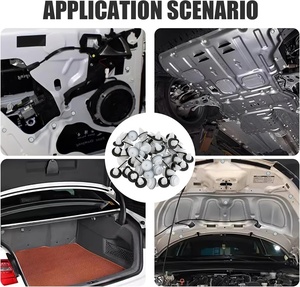 50 Uds. Clips <span class=keywords><strong>de</strong></span> fijación <span class=keywords><strong>de</strong></span> Panel automático <span class=keywords><strong>para</strong></span> botas <span class=keywords><strong>de</strong></span> <span class=keywords><strong>coche</strong></span> puertas interiores parachoques blanco piezas <span class=keywords><strong>de</strong></span> automóvil - Product Image 6