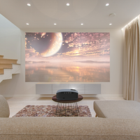 2023 vente chaude projecteur vidéo portable intelligent pour projecteurs mobiles à courte portée mini 4k pour home cinéma