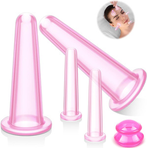 Vacuum <b>Cupping</b> Massage Set Silicone <b>Cupping</b> Cups - Product Image 4