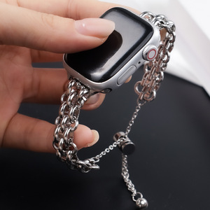Correa de Reloj de Acero Inoxidable Premium Upro para Apple Watch Series 11 10 9 8 SE, Brazalete de Joyería Metálica de Lujo para iWatch - Product Image 5