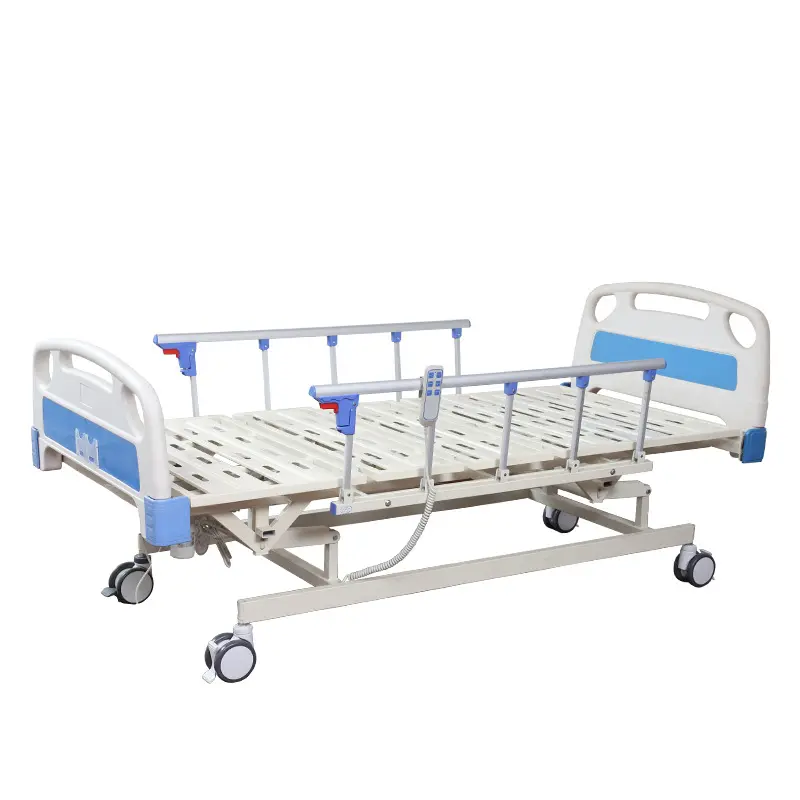 2024 ขายดีที่สุดแนะนําอุปกรณ์โรงพยาบาล เตียงโรงพยาบาลไฟฟ้าแบบข้อเหวี่ยง 3 อันสําหรับคลินิก