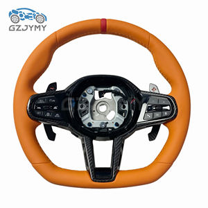 Nuevo volante LED de fibra de carbono forjado M Sport LCI volante de cuero Alcantara completo para <span class=keywords><strong>BMW</strong></span> F30 F10 <span class=keywords><strong>M5</strong></span> F90 F20 X5 E70 - Product Image 3