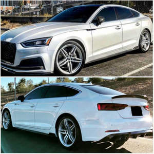 Faldón lateral de fibra de carbono, extensiones de labios para AUDI A5 S5 Sline 4-Door 2018-20 - Product Image 2