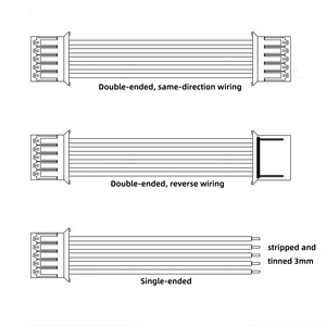 MX1.25mm 间距公对母端子电缆定制线束 2 <span class=keywords><strong>3</strong></span> 4 5 6 针内部信号接线，适用于无人机遥控模型 PCB - Product Image 5