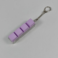 Kit de clavier LED personnalisé avec logo, jouet anti-stress, boutons colorés, capuchons de touches anti-stress, porte-clés avec ou sans LED