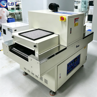 Machine de polymérisation UV LED, protection de sécurité contre la lumière, pour composants LED et d'affichage, installation sur site en étranger prise en charge