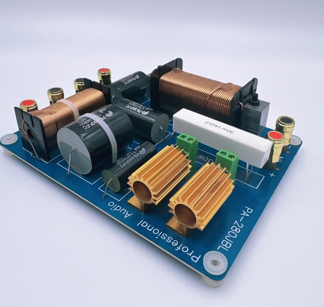Factory Direct Supply  High-Power   Metal Speaker Crossover with Crossover for Stage Performances and Home Use
