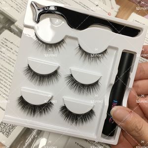 <span class=keywords><strong>Cils</strong></span> magnétiques avec kit d'eyeliner, 3 styles mixtes, <span class=keywords><strong>cils</strong></span> magnétiques 3D, <span class=keywords><strong>cils</strong></span> volumineux, réutilisables, faciles à poser, outils <span class=keywords><strong>de</strong></span> <span class=keywords><strong>pose</strong></span>, vente en gros - Product Image 2