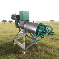 Presse à vis pour la séparation solide-liquide, machine de déshydratation automatique du fumier animal, équipement de déshydratation du fumier de vache
