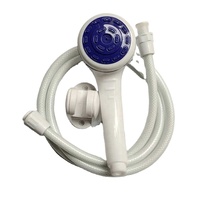 Nouveau modèle personnalisé en ABS, pulvérisation douce, plusieurs couleurs, style simple, ensemble de douche avec mitigeur pour salle de bain