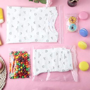 Bolsas de Almacenamiento Transparentes con Cierre Hermético, 4 Tamaños, Paquete de 100, Plástico de 2 Mil, Sellado Reutilizable para Joyería, Ropa y Viajes - Product Image 4
