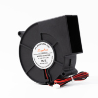 Ventilateur centrifuge industriel haute pression statique à double roulement à billes 97x97x33mm 9733 PWM haute vitesse 12V 24V pour barbecue