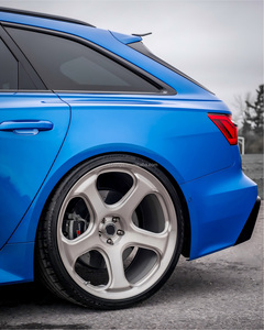 Venta Especial: Llanta Monobloque Plateada con Acabado Cepillado y Diseño de Cinco Radios para Audi <span class=keywords><strong>RS</strong></span> <span class=keywords><strong>6</strong></span> Avant - Product Image 1