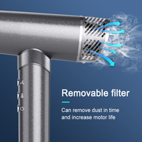 Sèche-cheveux léger 110000 tr/min Bldc sans brosse à grande vitesse à séchage rapide 1800W 2000W puissant sèche-cheveux