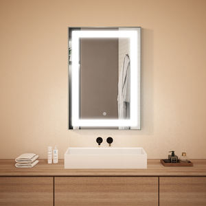 Espejo de baño inteligente LED Rectángulo IP44 Sensor táctil Bluetooth Espejo inteligente - Product Image 3