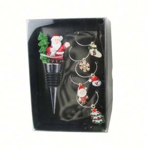 Juego de Regalo Empresarial Personalizado 2025, Sacacorchos para Botellas de Vino con Logotipo Navideño, Material de PVC, Impresión en Serigrafía, Promocional, Nuevo - Product Image 4