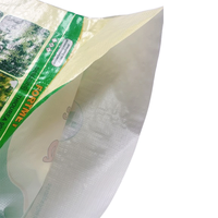 Sacs tissés à valve en PP écologique de 25kg/50kg/100kg avec sac laminé pour emballage de ciment de riz et de sable avec logo personnalisé et tailles personnalisées