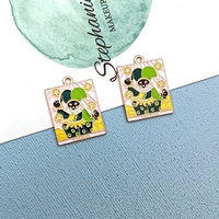 Tarot chat noir pendentif bricolage alliage accessoires collier boucles d'oreilles pendentif porte-clés sac accessoires