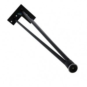 Powder Coated Durable Iron Hairpin Legs with Leveling <b>Feet</b> Modern Design <b>for</b> Outdoor & Workshop Use Wholesale - Product Image 6