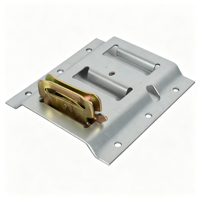 Connecteur de Verrouillage Robuste pour Rail E-Track, Fixation Rapide pour Attache de Charge pour Camion, Remorque, Fourgonnette et Conteneur