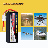 Batterie FPV Vant, batterie de drone 6S 22.2V 6000mAh 50C, batterie Lipo RC avec XT60 pour drone FPV, UAV
