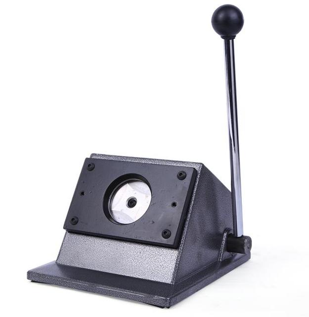 Pin Badge Press Machine of 44mm Round Badge Paper Cutting Machine Manual Paper Cutter