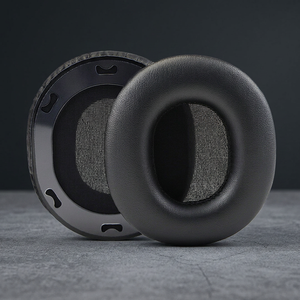 Coussinets d'écouteurs Audio-Technica ATH-M70x en cuir protéiné de qualité supérieure, anti-déchirure, pour casque de studio, noirs - Product Image 4