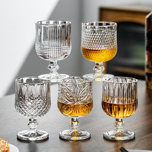 <span class=keywords><strong>Copa</strong></span> de Brandy de <span class=keywords><strong>Cristal</strong></span> Tallado Estilo Bohemio de 190 ml, Grabada y Relieveada, Elegante Cristalería <span class=keywords><strong>para</strong></span> Fiestas - Product Image 2