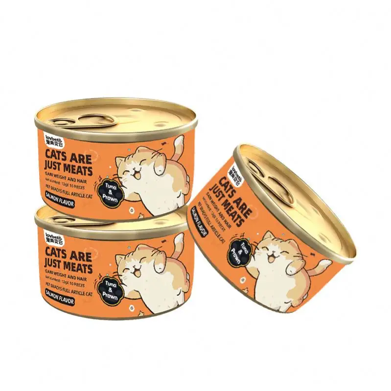 Treats Low price wholesale high quality pet food can be shipped in bulk pet cat and dog cans other pet products