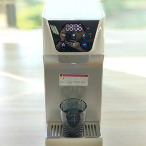 Sistema de Filtro de Agua Compacto de Diseño Coreano <span class=keywords><strong>POU</strong></span> con Ósmosis Inversa, LED UV, Agua Fría y Caliente, Dispensador con Pantalla - Product Image 1