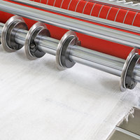 Machine de refendage de stratification de film plastique de papier auto-adhésif de haute précision du rouleau à la feuille