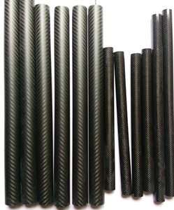 Perche télescopique en fibre de carbone, Perche en fibre de carbone, Perche de nettoyage de vitres en fibre de carbone, Perche télescopique tubulaire, Perche de ski en fibre de carbone - Product Image 2