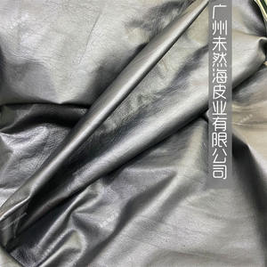 Napa одежда, ультратонкая обувь с натуральным зернистым покрытием, супер мягкая кожа из воловьей кожи, черная кожа по индивидуальному заказу - Product Image 5