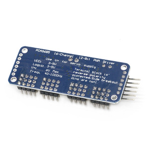 PCA9685 บอร์ดควบคุมเซอร์โว PWM 16 ช่อง โมดูลควบคุมหุ่นยนต์อินเทอร์เฟซ I2C - Product Image 3