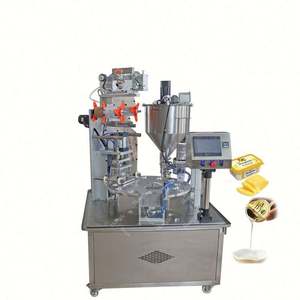 Venta caliente jugo burbuja té agua taza llenado y sellado máquina precio - Product Image 4