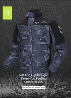 Ensemble imperméable SINOLL pour moto et vélo, veste et pantalon de pluie respirants et légers avec bande réfléchissante