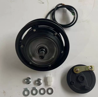 Moteur de vélo électrique 36V/48V/60V 10 pouces 1200W étanche avec frein à tambour séparé, moteur moyeu CC sans balais pour vélos électriques