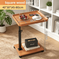 Table d'appoint minimaliste moderne en bois, table console multifonctionnelle pour salon, chambre à coucher, meubles de maison, vente en gros
