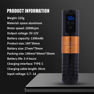 OEM <span class=keywords><strong>Mejor</strong></span> Pistola <span class=keywords><strong>de</strong></span> <span class=keywords><strong>Tatuaje</strong></span> Eléctrica y Máquina <span class=keywords><strong>de</strong></span> Pluma <span class=keywords><strong>de</strong></span> <span class=keywords><strong>Tatuaje</strong></span> <span class=keywords><strong>Kit</strong></span> Completo con Cartuchos Agujas y Tinta <span class=keywords><strong>de</strong></span> <span class=keywords><strong>Tatuaje</strong></span> <span class=keywords><strong>para</strong></span> <span class=keywords><strong>Principiantes</strong></span> Suministros - Product Image 5