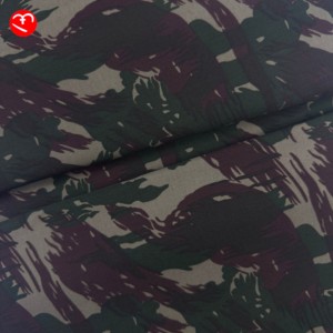 Tessuto mimetico della giungla tropicale per uniformi tattiche poli/cotone saia con Slub Interlock Rib stili di Rib Ripstop per borse - Product Image 6