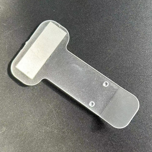 Transparent Parking Ticket Holder 7.5x4Cm Plastic Wallet For Business Cards And Receipts - Product Image 1