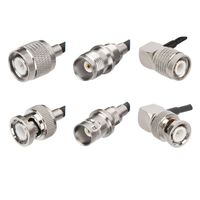 Câble coaxial RF GHT OEM RG316 à succès avec connecteur de type N, conception isolée pour BNC femelle vers SMA femelle, modèle GHT210