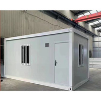 Maisons modulaires en acier détachables de 20 pieds et bureaux miniatures à vendre pour usage en villa