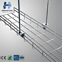 Panier en treillis métallique en acier inoxydable galvanisé à chaud certifié CE HF Industrial, personnalisé, haute capacité de charge