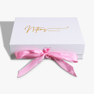 Faltbare Flache Geschenkboxen aus Karton mit Logodruck und Magnetverschluss - Product Image 1