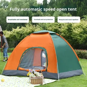 Summer Tent for Outdoor Use Easy Set Light Luxury Style <strong>Simple</strong> Storage Automatic Quick-Opening Waterproof 1000-1500mm - Product Image 1