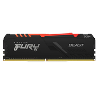 RGB FURY Beast RAM DDR4 8GB 16GB 32GB DIMM 288pin Gaming Desktop Memory Ram XMP RAM 16GB DDR4 CL16 Factory Wholesale