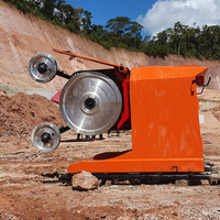 Chine usine prix granit marbre carrière exploitation électrique diamant fil scie corde pierre découpeuse 30-90KW 8P
